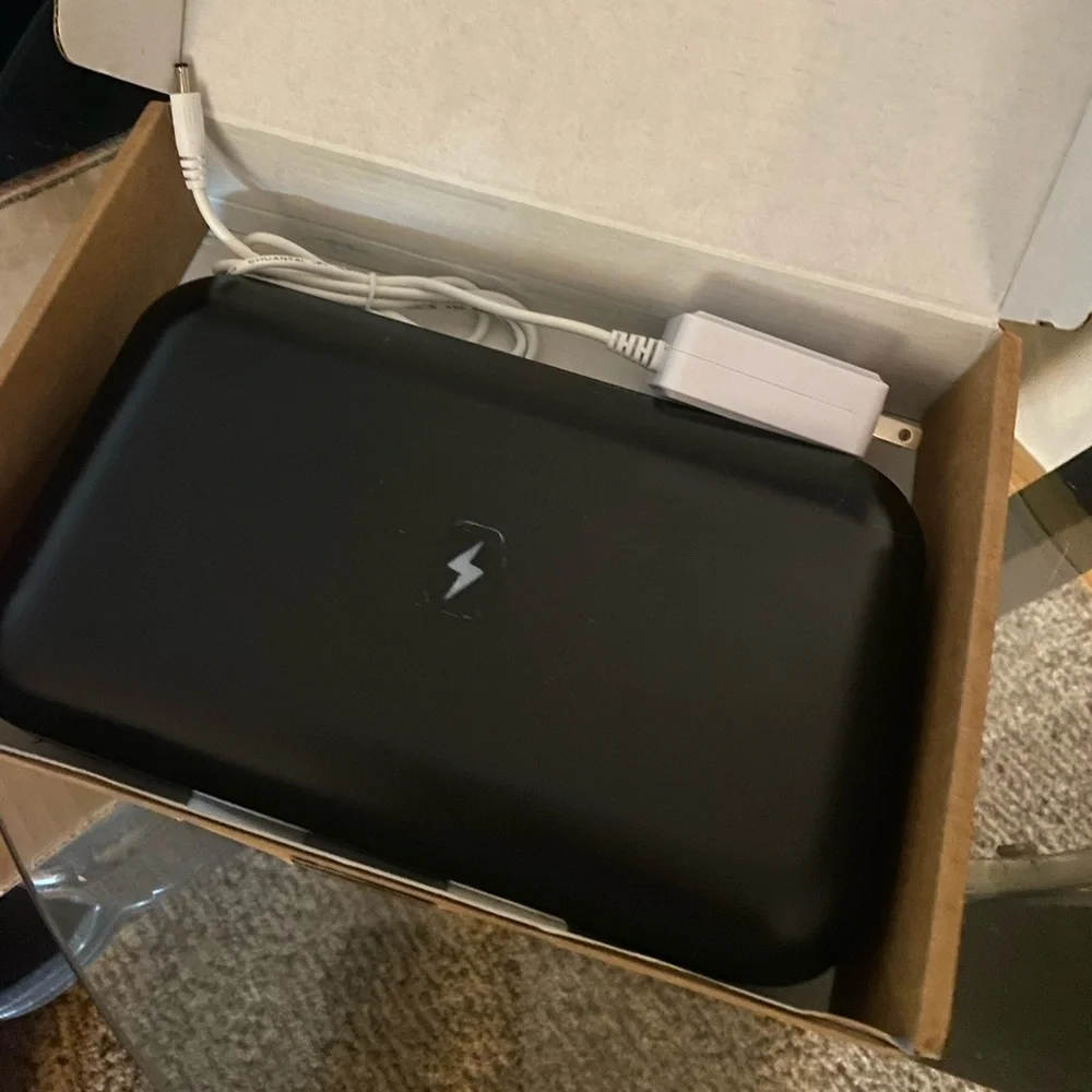 PhoneSoap 3 UV-C Phone Sanitizer + Charger Black | Kills 99.99% Germs Dual Ports